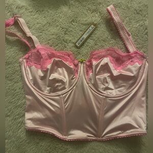 SKIMS Pink corset